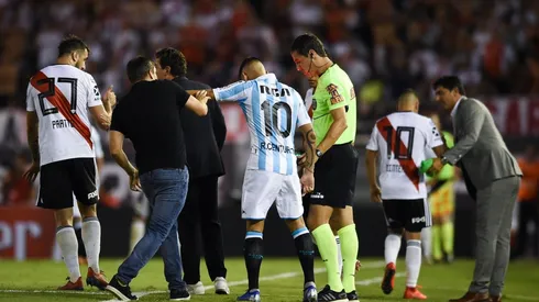 Centurión recordó su pelea con Coudet en Racing.