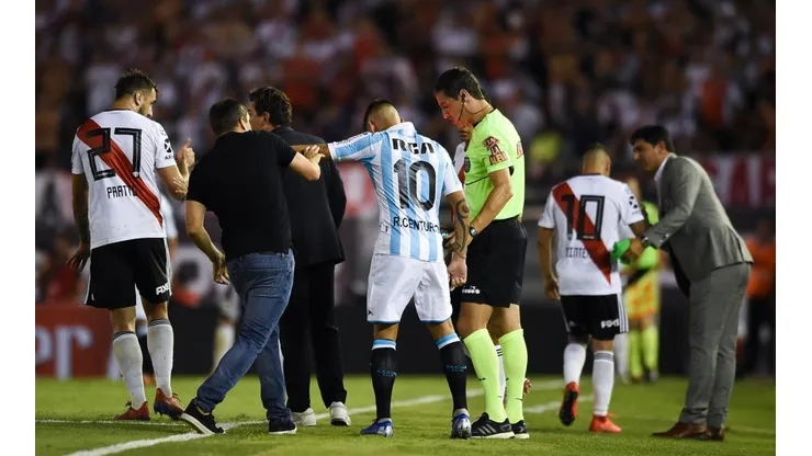 Centurión recordó su pelea con Coudet en Racing.