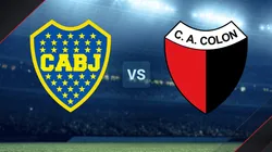 Boca Juniors vs. Colón de Santa Fé por la Copa de la Liga Profesional.