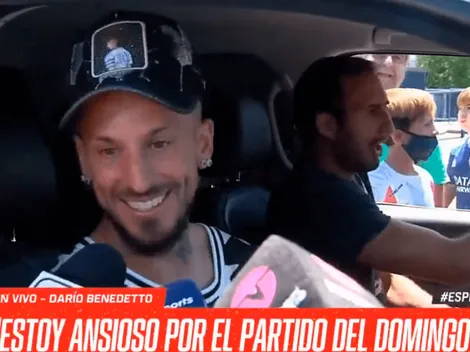 Pasó desapercibida: La frase de Benedetto mientras Izquierdoz hablaba de Villa