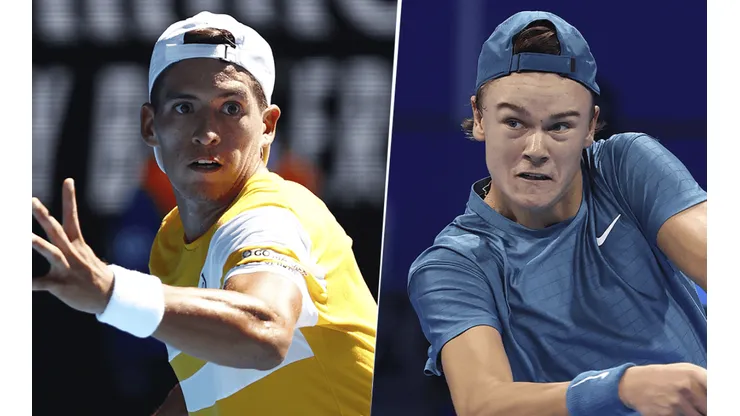 Sebastián Báez vs. Holger Rune por el Argentina Open (Fotos: Getty Images)