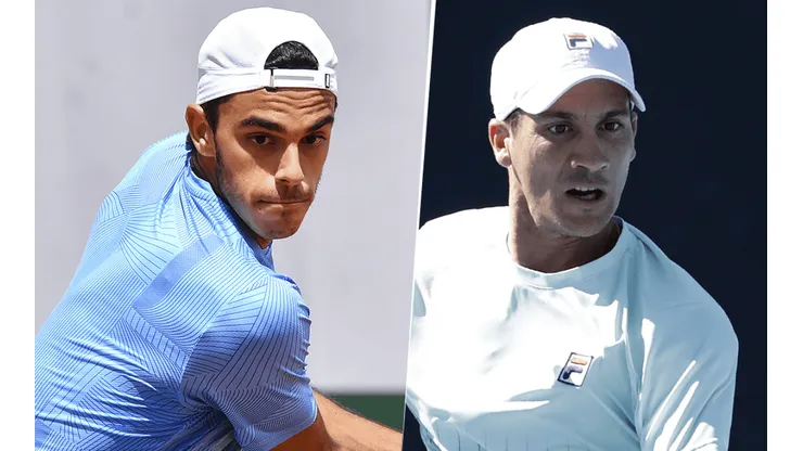 Francisco Cerúndolo vs. Facundo Bagnis por el Argentina Open (Fotos: Getty Images)