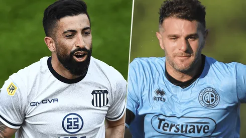 Talleres vs. Belgrano por un amistoso. (Fotos: Getty y Twitter Belgrano)