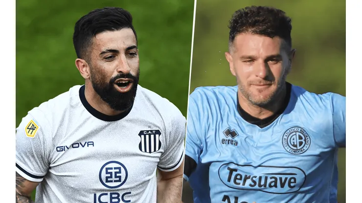 Talleres vs. Belgrano por un amistoso. (Fotos: Getty y Twitter Belgrano)