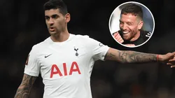 Cuti Romero y un divertido cruce con el Papu Gómez.