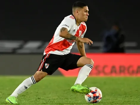 Está intacto: en números, el regreso de Juanfer Quintero a River