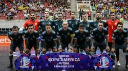 Argentina le ganó a Brasil en la Copa América de futsal y pasó a la final. (Twitter)