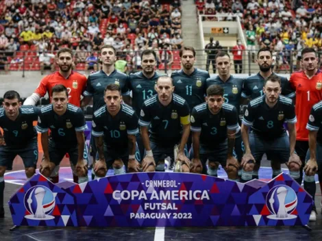 La historia se repite: Argentina le ganó a Brasil en la Copa América de futsal y pasó a la final