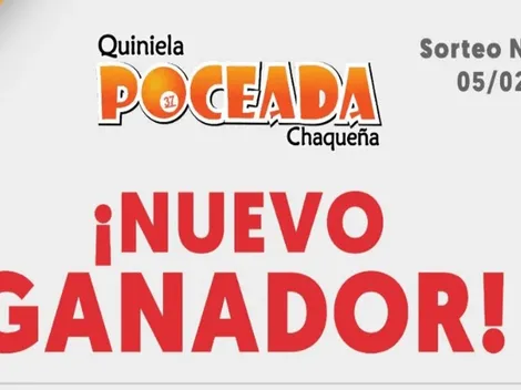 Chaco | Nuevo millonario gracias a la Quiniela Poceada Chaqueña: quién fue el ganador y cuánto dinero ganó