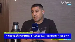 Juan Román Riquelme se refirió a la chance de que Carlos Tevez se integre a su Comisión Directiva.
