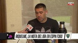 Juan Román Riquelme se refirió a la situación de Wanchope Ábila.