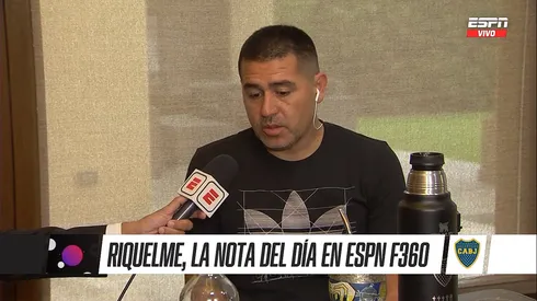 Juan Román Riquelme se refirió a la situación de Wanchope Ábila.