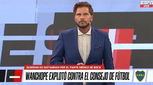 El duro comentario de Vignolo sobre la polémica entre Boca y Wanchope: "La hipocresía está"