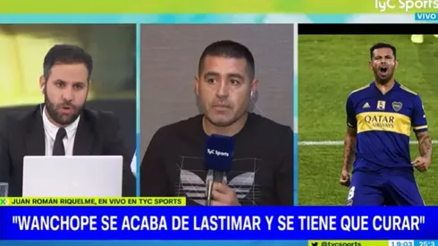 El cruce de Riquelme con un periodista cuando le preguntaron por Cardona: "Dame una explicación"