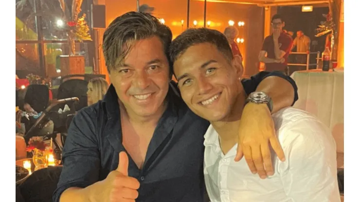 Vigo se despidió de River y le dejo un mensaje especial a Gallardo. (Instagram)