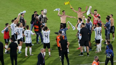 Nicolás Tagliafico se refirió a la foto de Juan Musso.