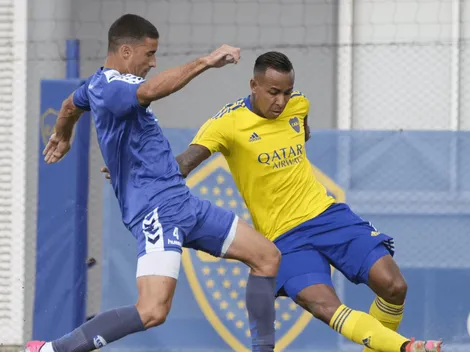 En el medio de la tormenta, Boca empató con Gimnasia en un amistoso