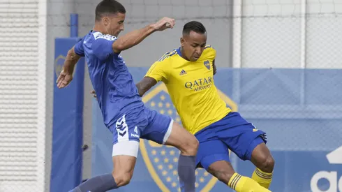 Villa fue titular, Zeballos jugó para los suplentes.