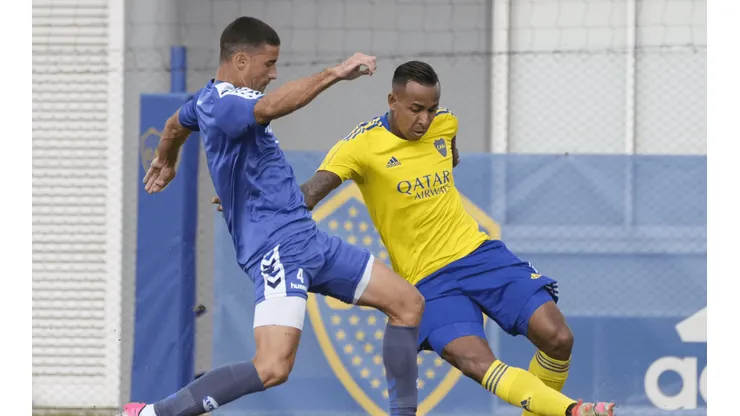 Villa fue titular, Zeballos jugó para los suplentes.