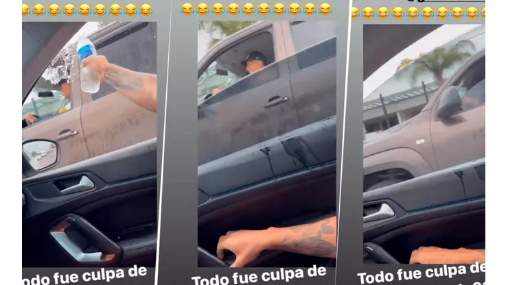 VIDEO | Un peligro: dos jugadores de Boca y una broma a otro compañero que pudo terminar muy mal