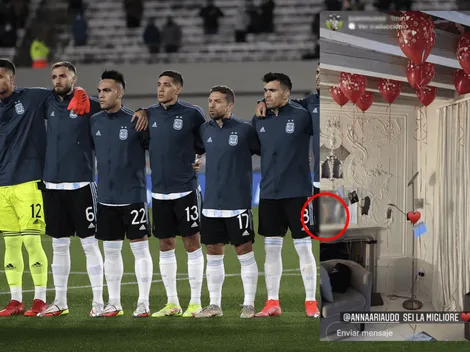 El descuido de un jugador de la Selección: subió una foto desnudo por error y la borró