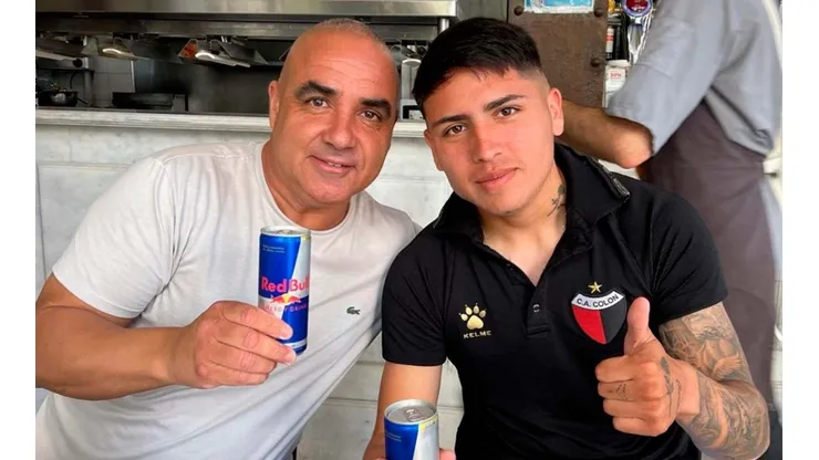 Martín Sendoa junto a Facundo Farías.