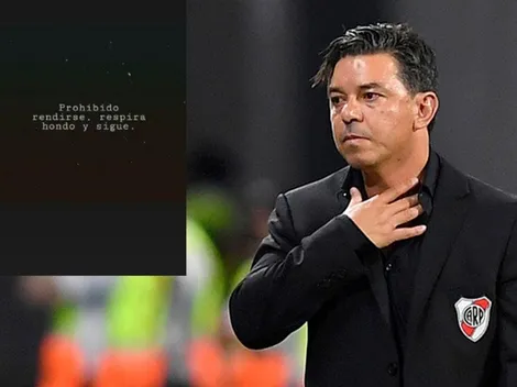 "Respira hondo": sorpresiva publicación de un jugador de River que está a punto de irse