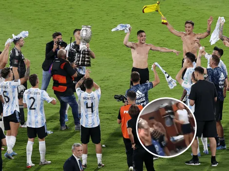 VIDEO | Descontrol total: el hitazo contra Brasil que cantaron los jugadores argentinos en el vestuario