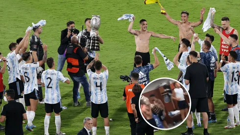 VIDEO | Descontrol total: el hitazo contra Brasil que cantaron los jugadores argentinos en el vestuario