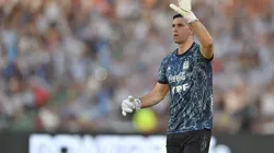 El posteo de Dibu Martínez después del triunfo de Argentina sobre Colombia.