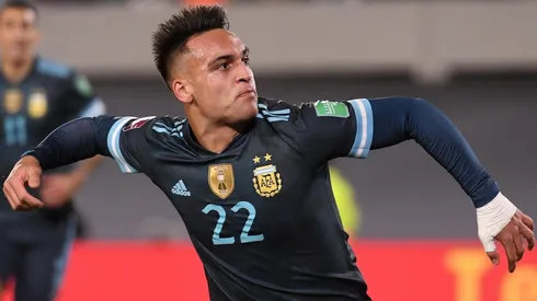 Lautaro Martínez: de ser el "invento de los medios" a ser indiscutido en la Scaloneta. (Getty Images)
