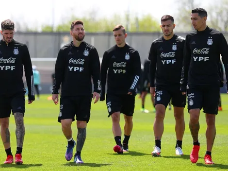 ¡Videollamada con Messi y Paredes! La increíble historia que subió De Paul durante el partido de Argentina