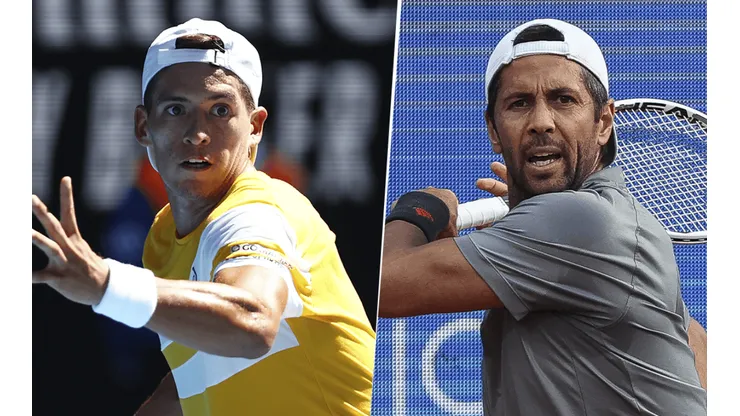Sebastián Báez vs. Fernando Verdasco por el Córdoba Open (Fotos: Getty Images)