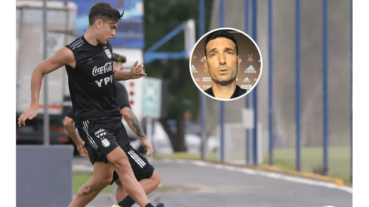 A Scaloni le preguntaron por Dybala y su respuesta fue contundente