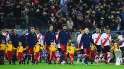 Gerard Piqué elogió a River y al presidente Jorge Brito.
