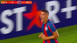 Ricardo Centurión metió su primer gol en San Lorenzo.
