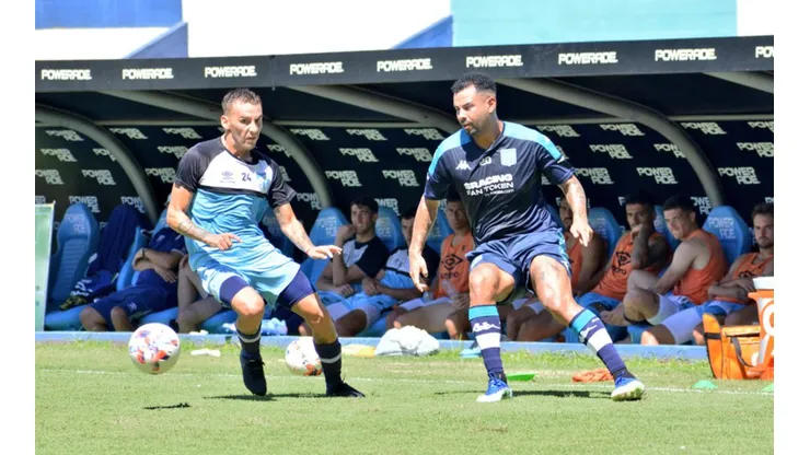 Cardona la rompió en el amistoso ante Atlético Tucumán.