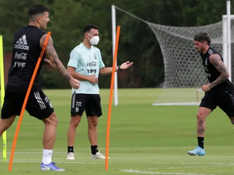 Rotación y posible cambio de esquema: Scaloni prepara un equipo sorpresivo ante Colombia