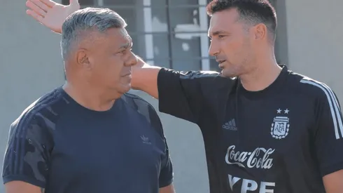 El divertido mensaje de Tapia para Scaloni.