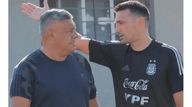 El divertido mensaje de Tapia para Scaloni.