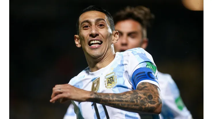 Las 5 veces que Di María fue capitán de Argentina. (Getty Images)