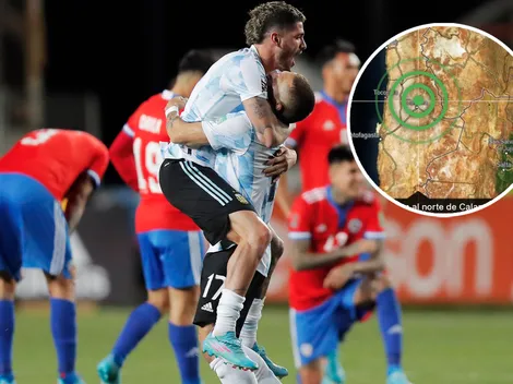 Creer o reventar: registraron un sismo en Calama minutos después del triunfo argentino ante Chile