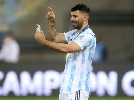 El mensaje del Kun Agüero en el primer partido de Argentina tras su retiro