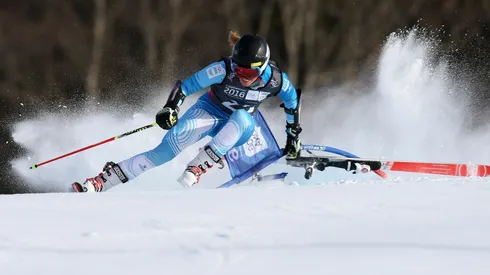 Francesca Baruzzi en acción, en los Juventud de Lillehammer 2016