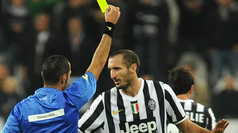 Chiellini recordó su conflicto con un jugador que hoy está en la Liga Profesional: "Me vino a buscar" (Getty Images)