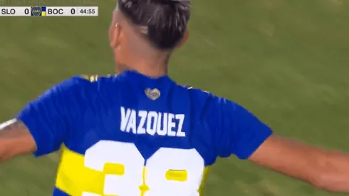 Luis Vázquez puso el 1-0 sobre San Lorenzo.