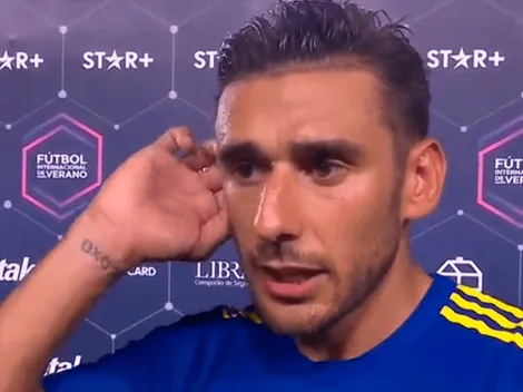 ¿Se va? A Salvio le preguntaron por su renovación en Boca y su respuesta prendió las alarmas