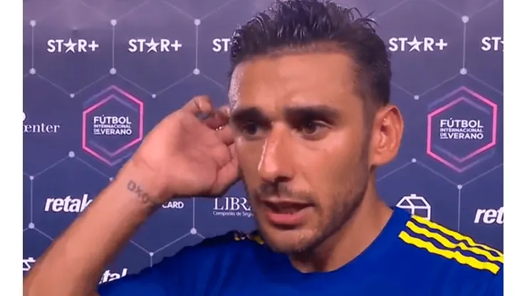 ¿Se va? A Salvio le preguntaron por su renovación en Boca y su respuesta prendió las alarmas