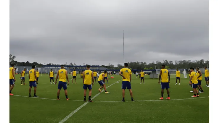Dos relegados de Boca y una foto que dio que hablar.