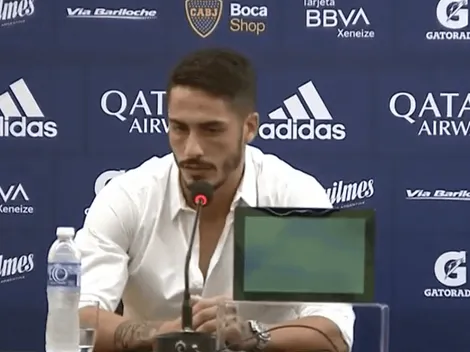 Figal fue presentado oficialmente en Boca: "No dudé un segundo en venir"